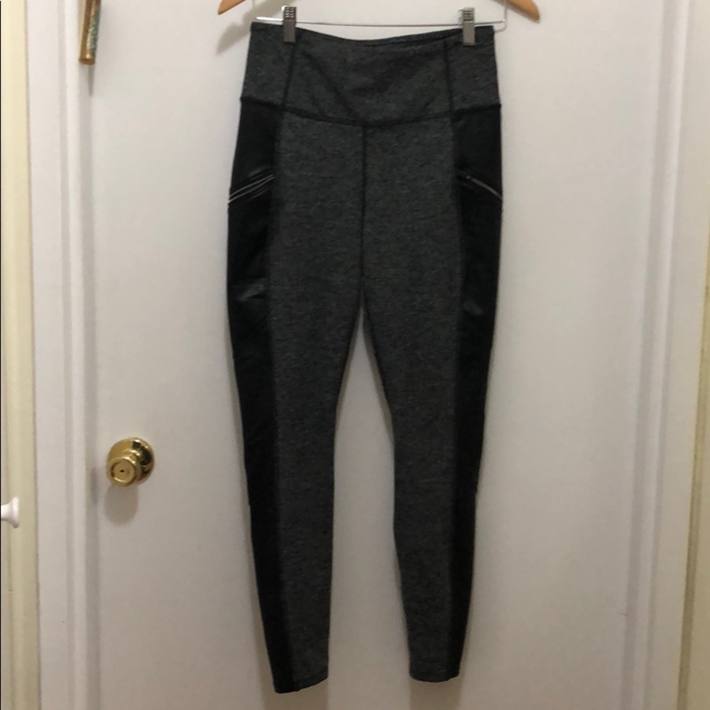 Athleta herringbone luxe metro drifter leggings